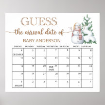 Winter Raad de Verwachte Datum kalender