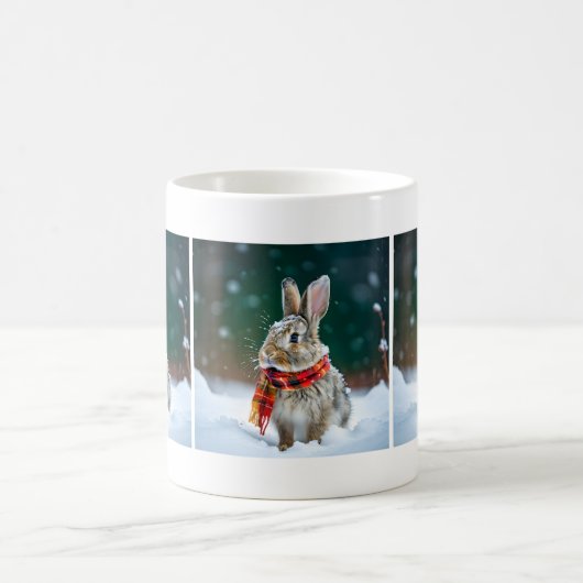 Winter Rabbit Coffee Mok (Center)