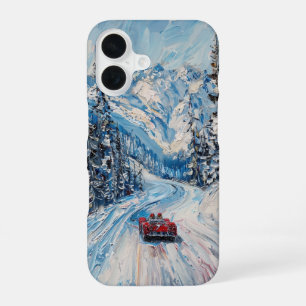 Winter Racer iPhone 16 Hoesje