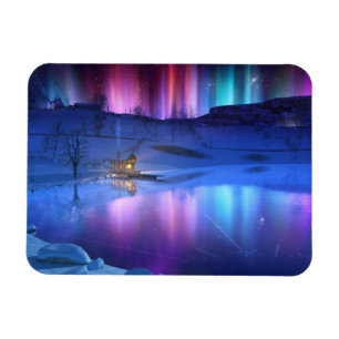 Winter Rainbow Flexible Magnet Magneet