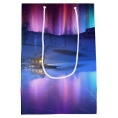 Winter Rainbow Gift Bag Medium Cadeauzakje (Achterkant)