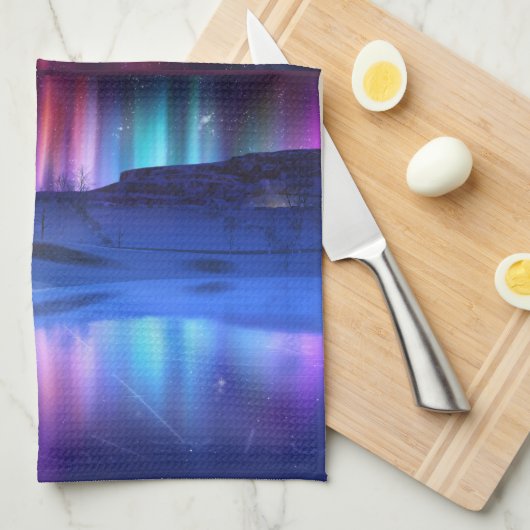 Winter Rainbow Towel Theedoek (Quarter Fold)