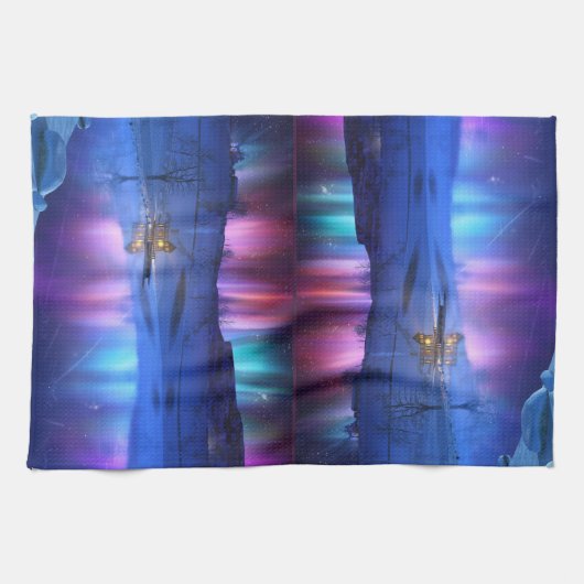 Winter Rainbow Towel Theedoek (Horizontaal)