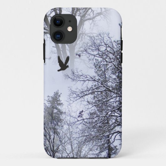 Winter Raven... Case-Mate iPhone Case (Achterkant)