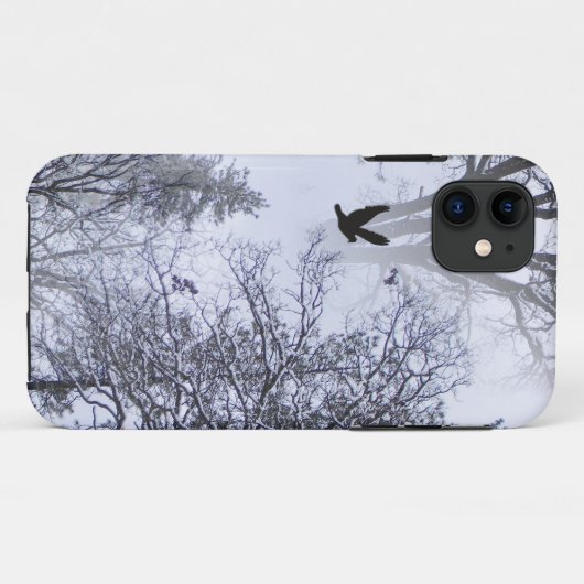 Winter Raven... Case-Mate iPhone Case (Achterkant (horizontaal))