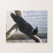 Winter Raven Forest Legpuzzel (Horizontaal)