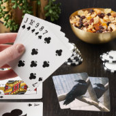 Winter Raven Forest Pokerkaarten (Insitu)