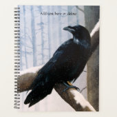 Winter Raven Forrest Planner (Voorkant)
