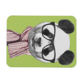 Winter Ready Panda Beer Magneet (Horizontaal)