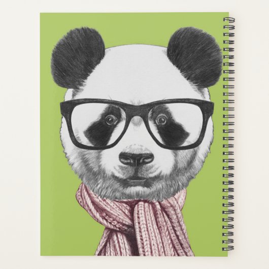 Winter Ready Panda Beer Planner (Achterkant)