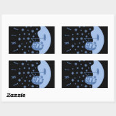 WINTER RECHTHOEKIGE STICKER (Vel)