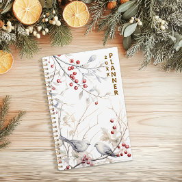 Winter Red Berries Vogels Planner