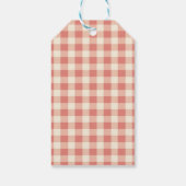 Winter Red Christmas Silly Goose  1st birthday Cadeaulabel (Achterkant)