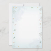 Winter Red Truck Snow Fun Boy First Birthday Kaart (Achterkant)