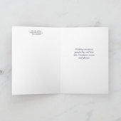 Winter Red Willow Creek Fine Art Card Feestdagen Kaart (Binnen)