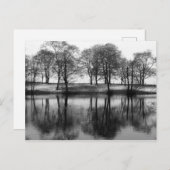 Winter Reflecties: Cheshire, Engeland Briefkaart (Voorkant / Achterkant)