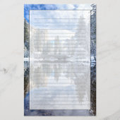 Winter Reflection op Yosemite Briefpapier (Voorkant)