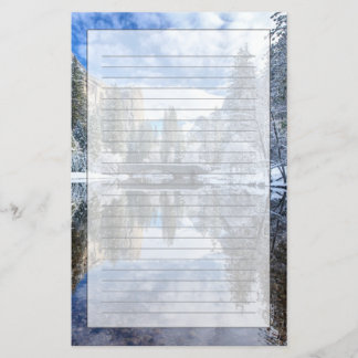 Winter Reflection op Yosemite Briefpapier