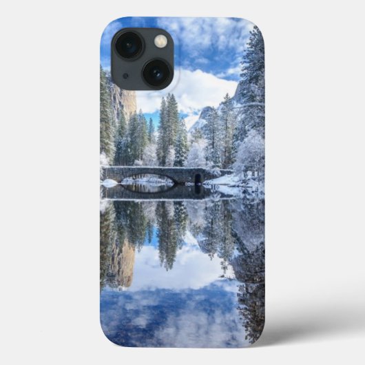 Winter Reflection op Yosemite Case-Mate iPhone Case (Achterkant)