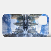 Winter Reflection op Yosemite Case-Mate iPhone Case (Achterkant (horizontaal))