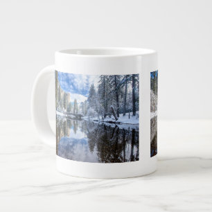 Winter Reflection op Yosemite Grote Koffiekop