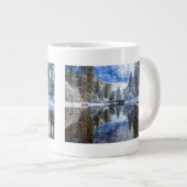 Winter Reflection op Yosemite Grote Koffiekop (Voorkant rechts)