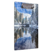 Winter Reflection op Yosemite Klembord (Rechts)