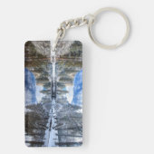 Winter Reflection op Yosemite Sleutelhanger (achterkant)