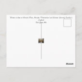 Winter Regenboog Arnside Moss Briefkaart (Achterkant)