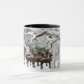 Winter Reindeer Mok (Midden)