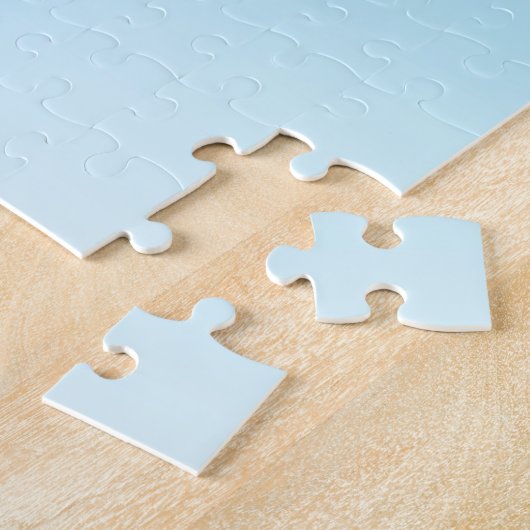 Winter Reindeer Silhouette Legpuzzel (Zijkant)