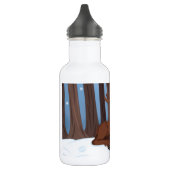 Winter Reindeer Waterfles (Links)