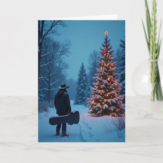 Winter Reis Kaart (Voorkant)