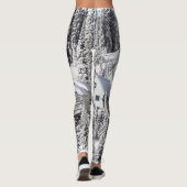 Winter Retreat - Alpine Village Leggings (Achterkant)