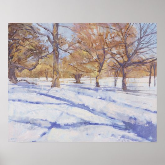 Winter Richmond Park Poster (Voorkant)
