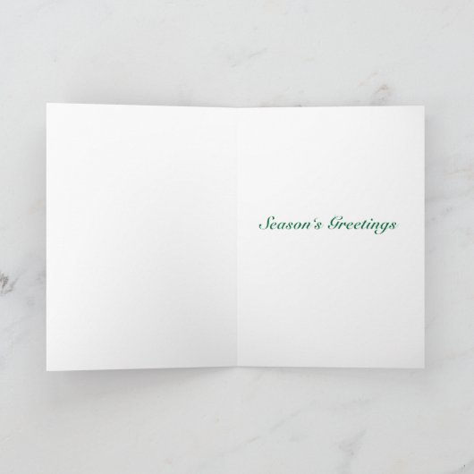 Winter Rise Greetings Kaart (Binnen)