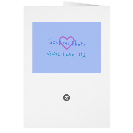 Winter River3-kaart (Achterkant)