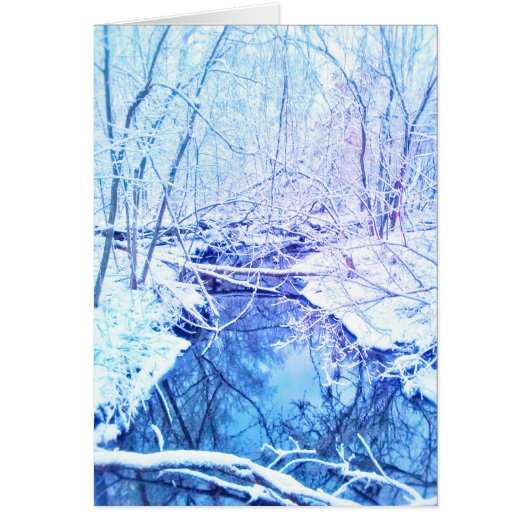 Winter River4 Card (Voorkant)
