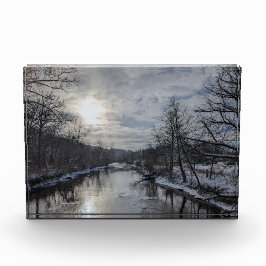 Winter River in het CVNP Fotoblokken