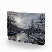 Winter River in het CVNP Fotoblokken (Rechts)