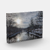 Winter River in het CVNP Fotoblokken (Links)