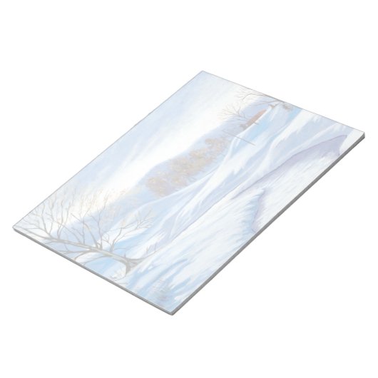 Winter Road Notitieblok (Schuin)