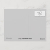 Winter Robin Briefkaart (Achterkant)