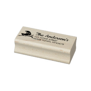 Winter Robin Naam Retouradres Rubberstempel