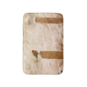 Winter Robin Redbormam Badmat (Voorkant Verticaal)