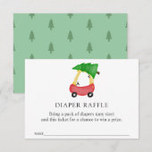 Winter Rode auto's Draaistoelkaart Informatiekaartje (Voorkant / Achterkant)