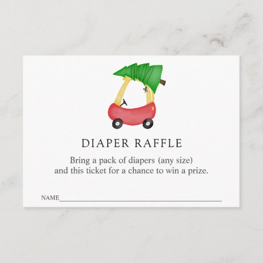 Winter Rode auto's Draaistoelkaart Informatiekaartje (Voorkant)