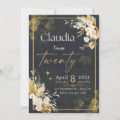 Winter rode bessen Kerstmis bruiloft Kaart (Voorkant)