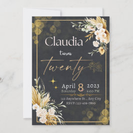 Winter rode bessen Kerstmis bruiloft Kaart