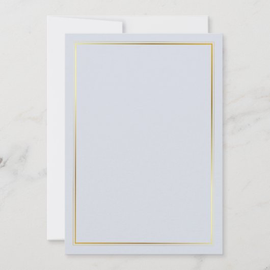 Winter rode bessen Kerstmis bruiloft Kaart (Achterkant)